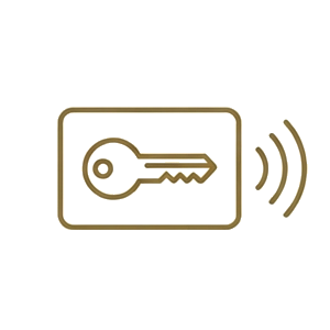 Accesso alla camera con chiave elettronica a Dimore dei Mercanti